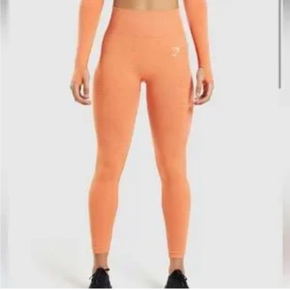 Gym Shark Orange Work Out pants